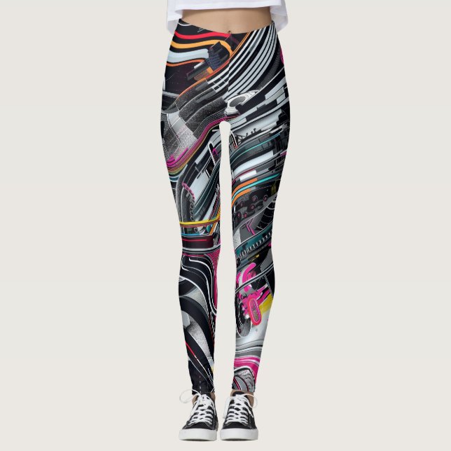 Leggings Cyberpunk (Frente)