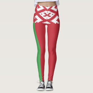 Leggings da Bandeira Patriótica da Bielorrússia