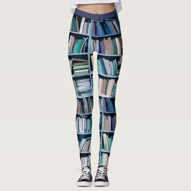 Leggings da Biblioteca de Animes (Frente)