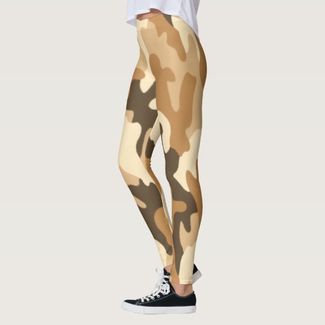 Leggings da Camouflage do Deserto (Esquerda)