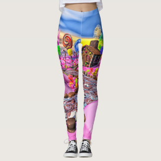 Leggings da Candyland Rosa