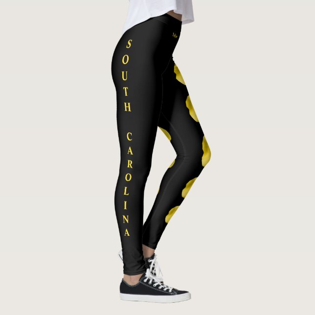 Leggings da Flor Amarela da Carolina do Sul (Direita)