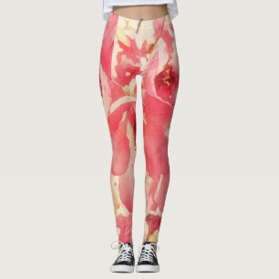 Leggings da Flor de Primavera do Quince