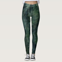 Leggings da Floresta Verde