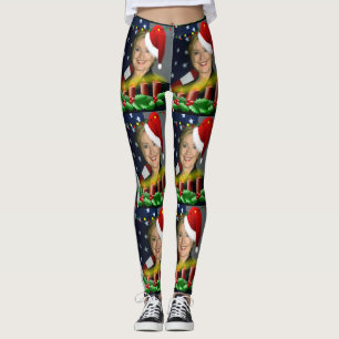 leggings da hillary clinton do Natal