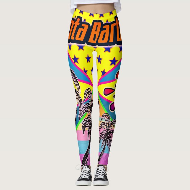 Leggings da Liberdade da Barbara papais noeis (Frente)