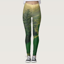 Leggings da Montanha Verde