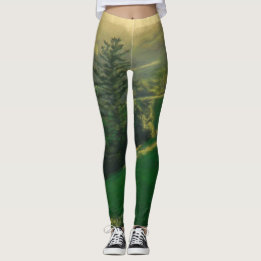 Leggings da Montanha Verde