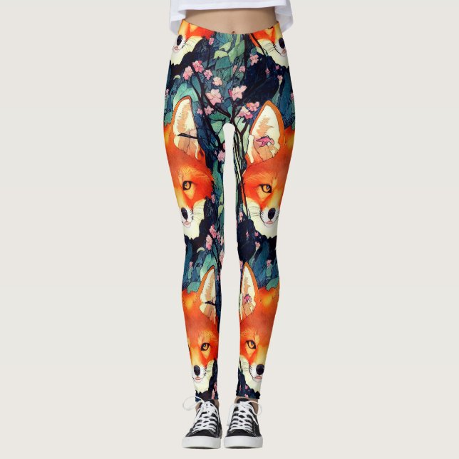 Leggings da Raposa Vermelha (Frente)