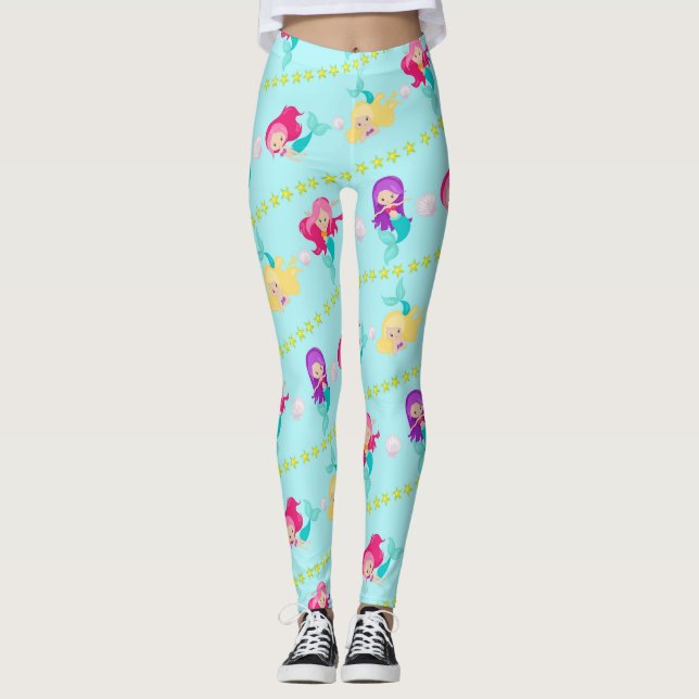 Leggings da Sereia (Frente)