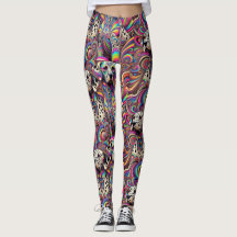 leggings dalmatas trippy