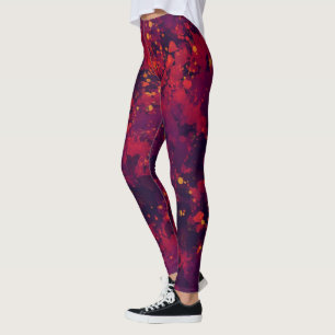 Leggings das damas de outono