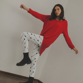 Leggings das setas de amor