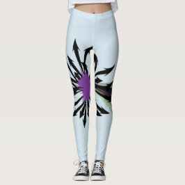 Leggings das setas pretas abstrato