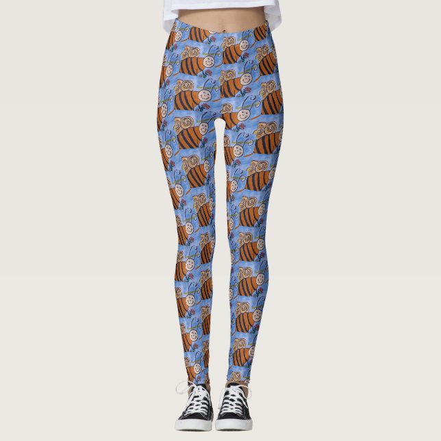 Leggings de abelhas (Frente)
