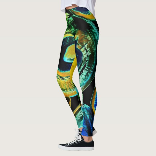 Leggings de Abstrato multicores (Esquerda)