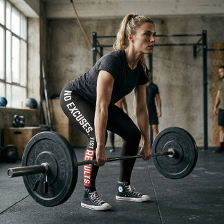 Leggings de Academia Sem Desculpas, Apenas Resulta