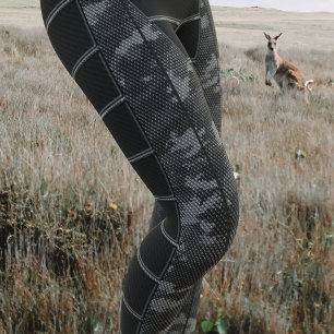 Leggings de ação da campanha de Cinzas