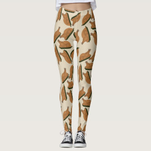 Leggings de Ação de Graças na Turquia