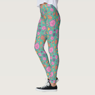 Leggings de Adultos de Padrão de Cottonball