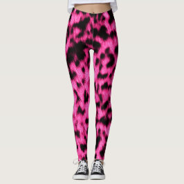 Leggings De Amor De Chita Rosa Quente