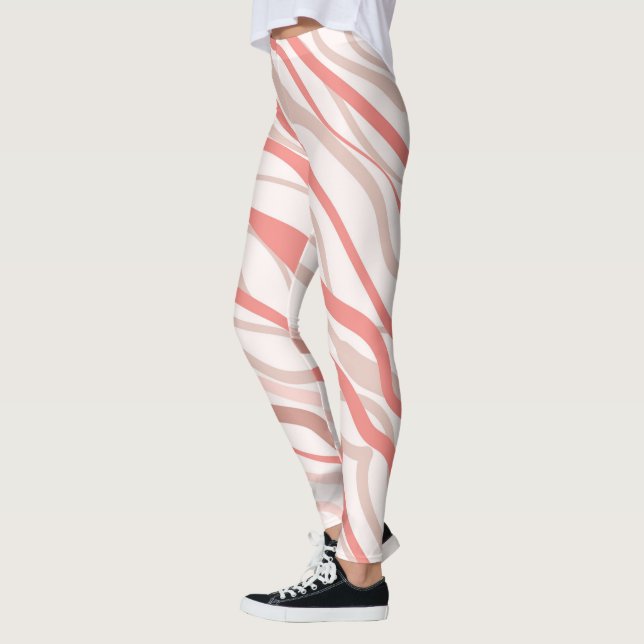 Leggings de Aquarela Fashionáveis para Raparigas (Esquerda)