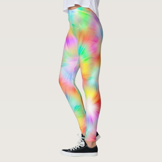Leggings de Arte Abstrata 107 (Esquerda)