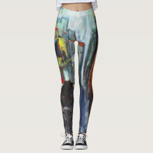 Leggings de arte "El Toro"