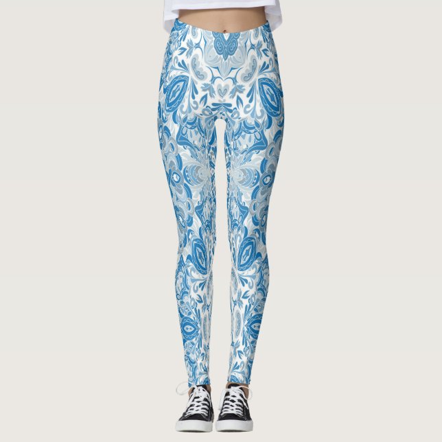 Leggings de arte fina (Frente)