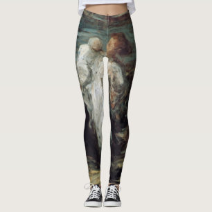 Leggings de arte "Mãe com Criança"