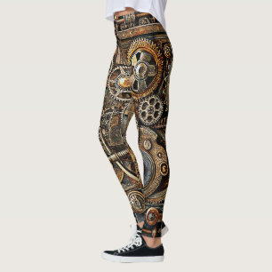 Leggings de Arte Steampunk