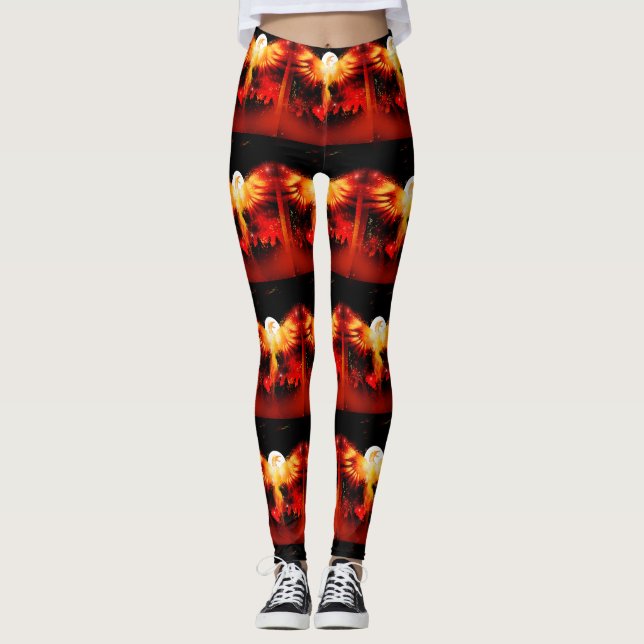 Leggings de Ascensão Phoenix (Frente)