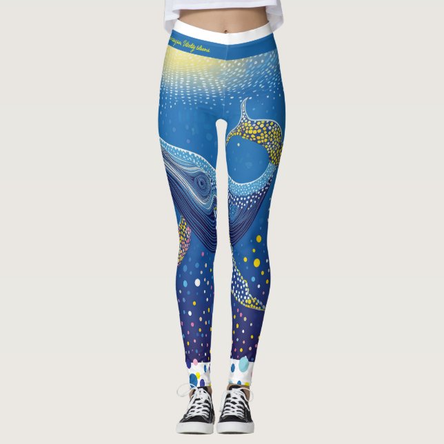 Leggings de baleia (Frente)