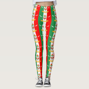 leggings de bandeira cinco de mayo
