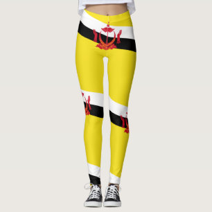 Leggings de bandeira do Brunei Patriótico