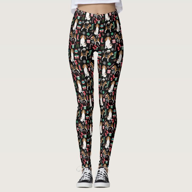 Leggings de Beagle Natal (Frente)