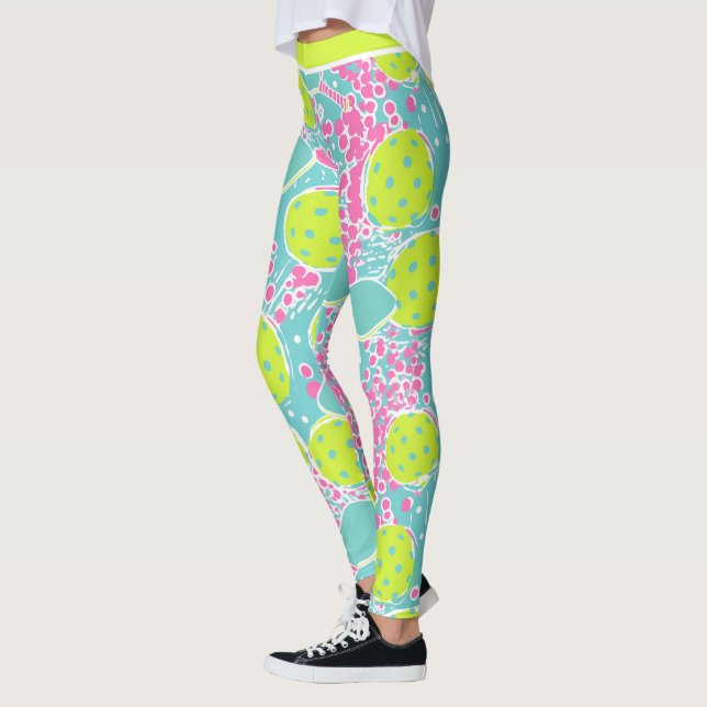 Leggings de Blisagem Jogada em Pickleball (Esquerda)