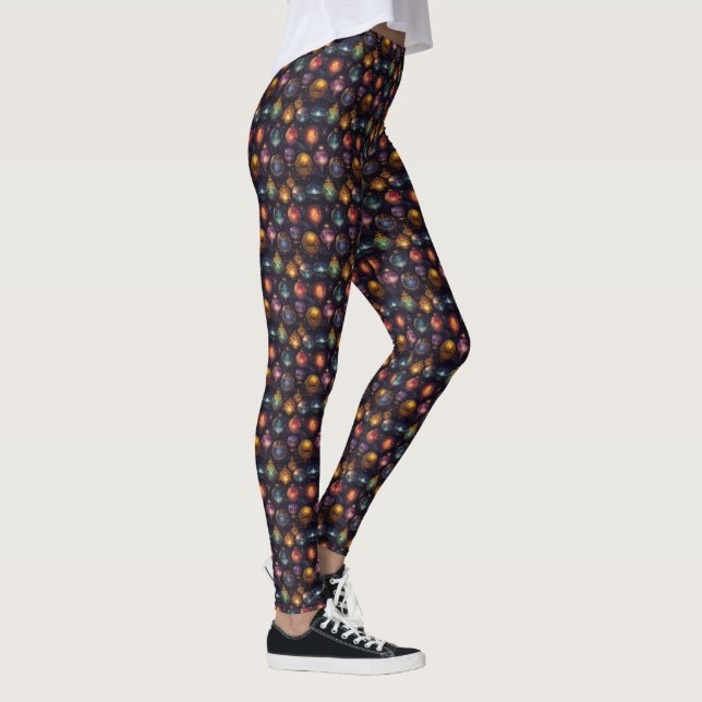Leggings de Bolas de Natal (Direita)