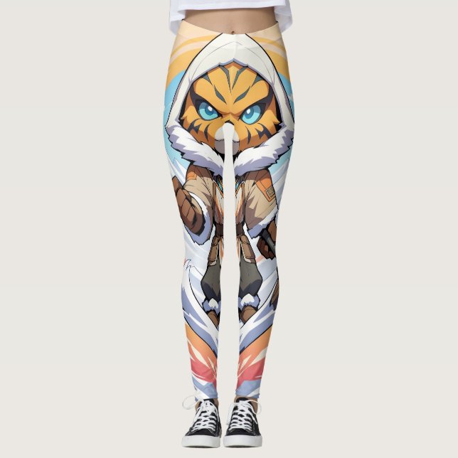 Leggings de busca de neve (Frente)
