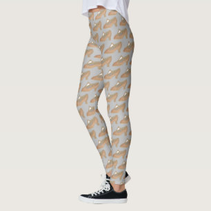 Leggings de Calçado de Tan Dance do Teatro Musical