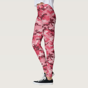 Leggings de Camo Rosa Trendy