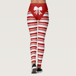Leggings de Candy de Natal