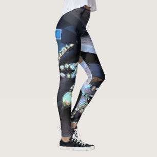 Leggings de Canvas de Sandálias com bisel — Moda ú