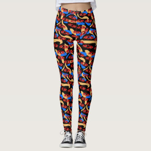 Leggings de Caranguejos Dançantes