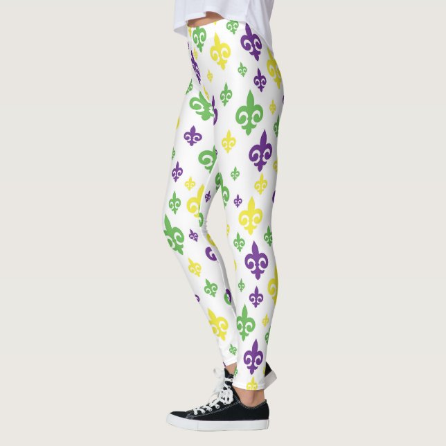 Leggings de Celebração do Mardi Gras (Esquerda)