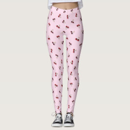 Leggings de cerejas