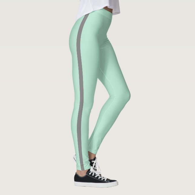 Leggings de Cinza Verde da Casa da Moeda (Direita)