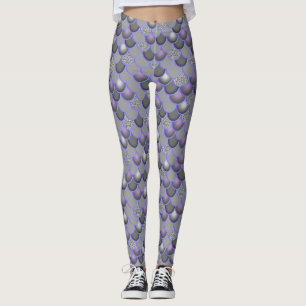 Leggings de Cinzas do Mermaid Sea