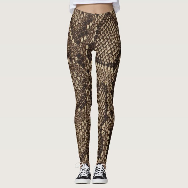 Leggings de Cobra para o exterior e para o andar (Frente)