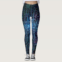 Leggings de código de matriz